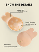 Breast Lift Nipple Covers  - Bunny Rabbit
