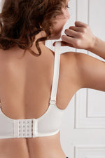White Jocelyn Wireless seamless Bra