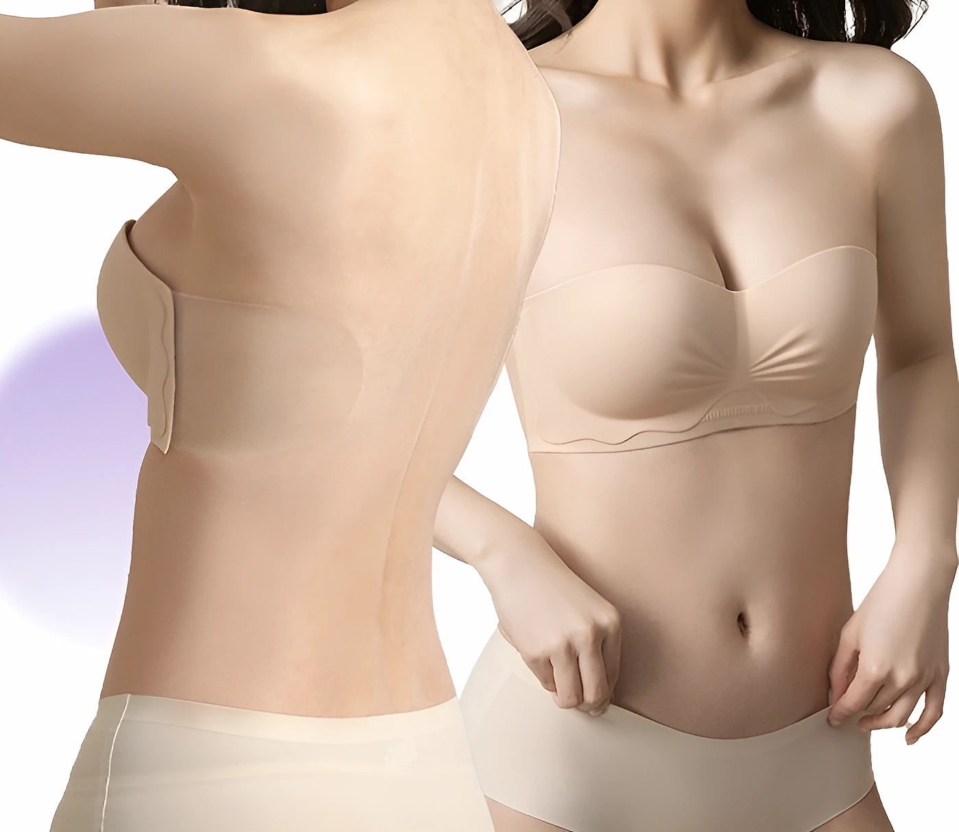 Strapless Invisible Sticky Push Up Bra
