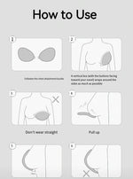 1 +1 Mango shape liftup Pasties bra