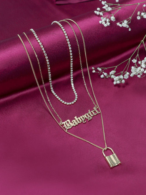 Babygirl Layered Chain