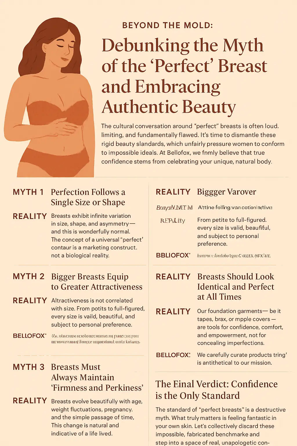 💎 Beyond the Mold: Debunking the Myth of the ‘Perfect’ Breast and Embracing Authentic Beauty