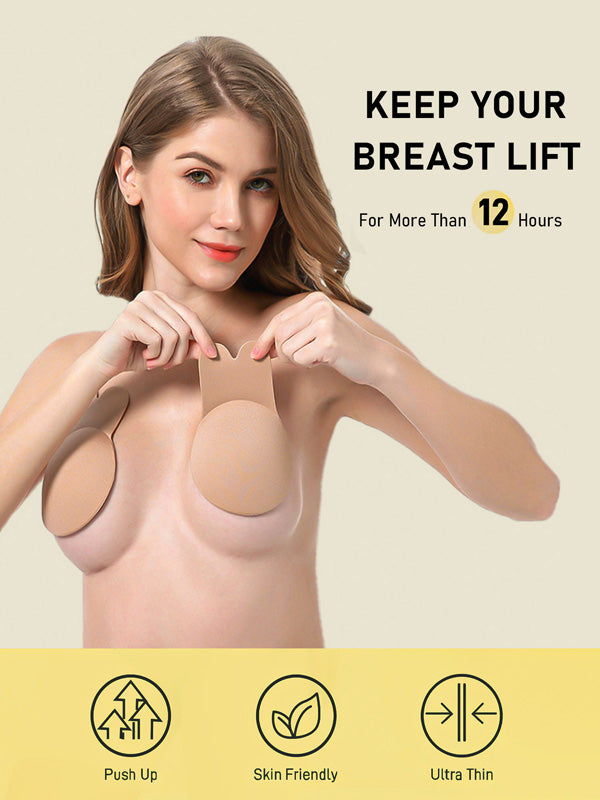 STOO Women Breast Petals Lift Nipple Covers Adhesive Lift Bra Pads