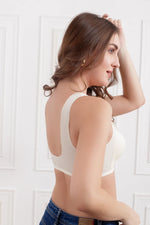 Offwhite Elenei Wireless seamless Bra