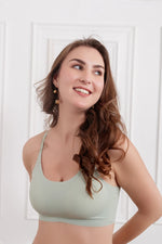 Sea Green Mya Wireless seamless Bra