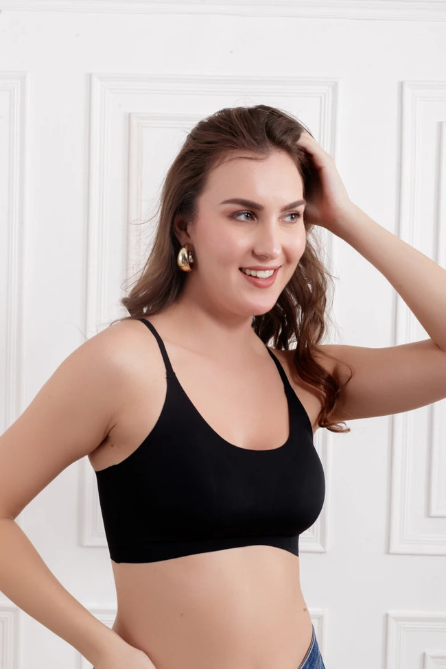 Black Mya Wireless seamless Bra