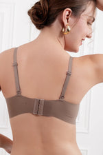 Coffee Naerys Wireless seamless Bra