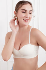 Offwhite Naerys Wireless seamless Bra