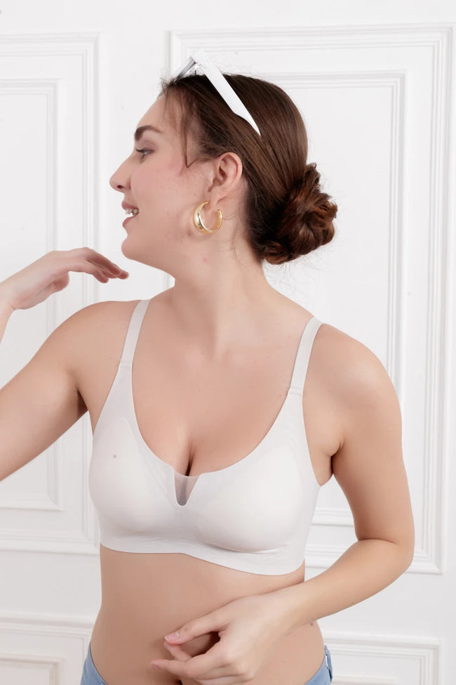 Offwhite Alicent Wireless seamless Bra