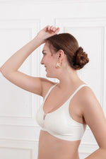 Offwhite Alicent Wireless seamless Bra