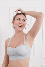 Grey Helaena Wireless seamless Bra