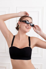 Black Helaena Wireless seamless Bra