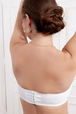 White Daena Wireless seamless Bra