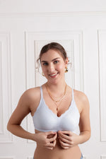 Lightblue Rhaena Wireless seamless Bra