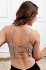 Grey Arianne Wireless seamless Bra