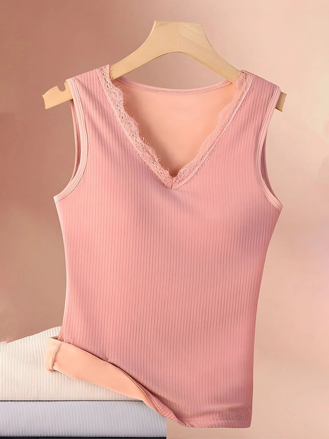 Thermal Camisole Underwear Fleece Lined