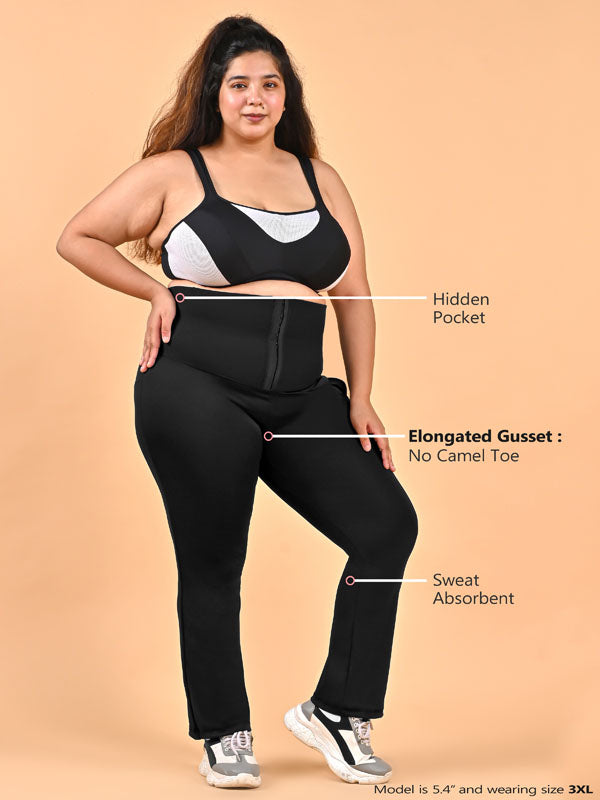 Zwish High Waist Yoga Pants with Hidden Pocket Tummy Control Leggings