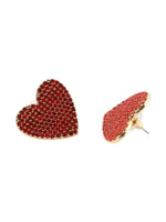 Bellofox Studded Hearts Earrings
