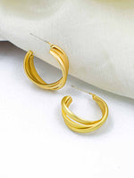 Gold Tracey Hoops
