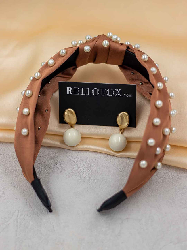 Bellofox Hair Accessories & Earrings Combo Combo
