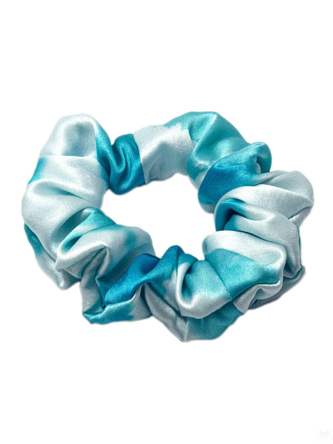 Bellofox Tie & Dye Scrunchies Blue Hair Accessories