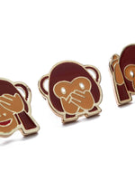 Bellofox Monkey Brooch (Set of 3) Accessories