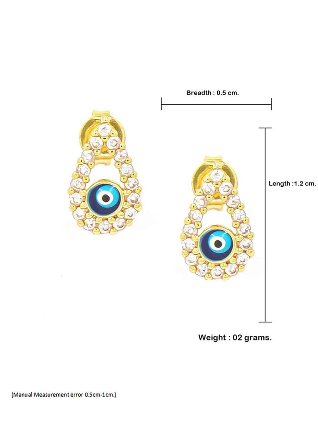 Evil Eye Stud Earring Earrings - Bellofox