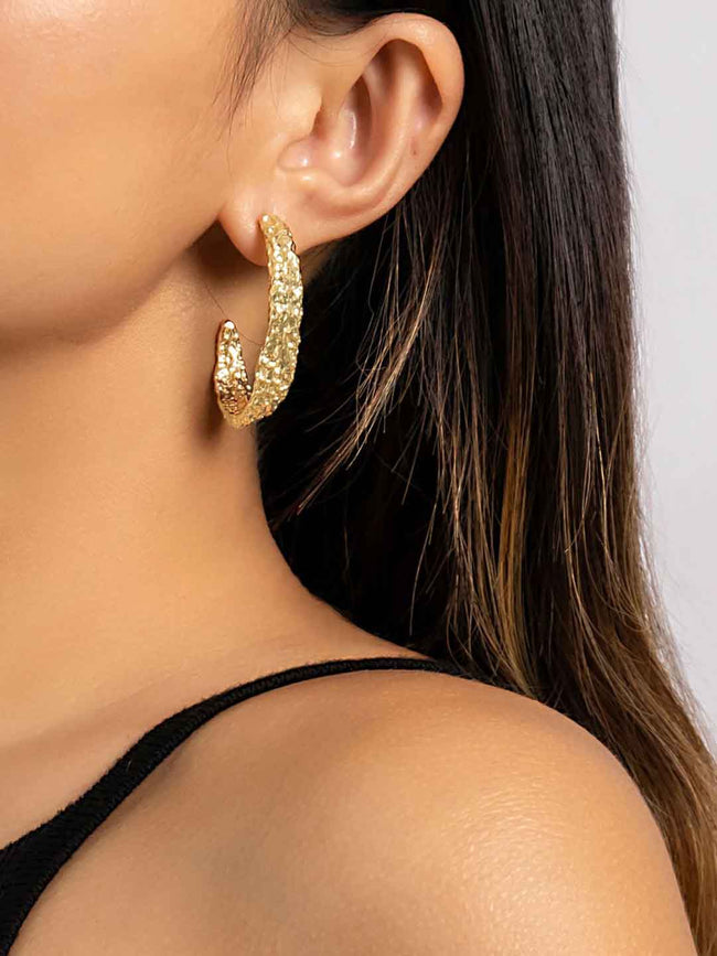 Sandra Hoops Earring Earrings - Bellofox
