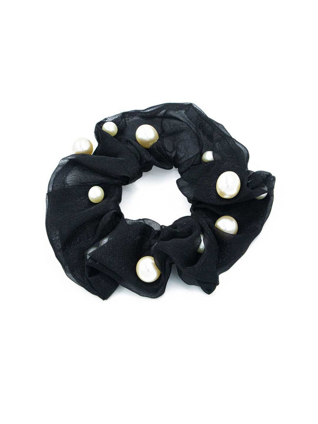 Rosaile Pearl Scrunchies Combo Pack of 2 - Bellofox