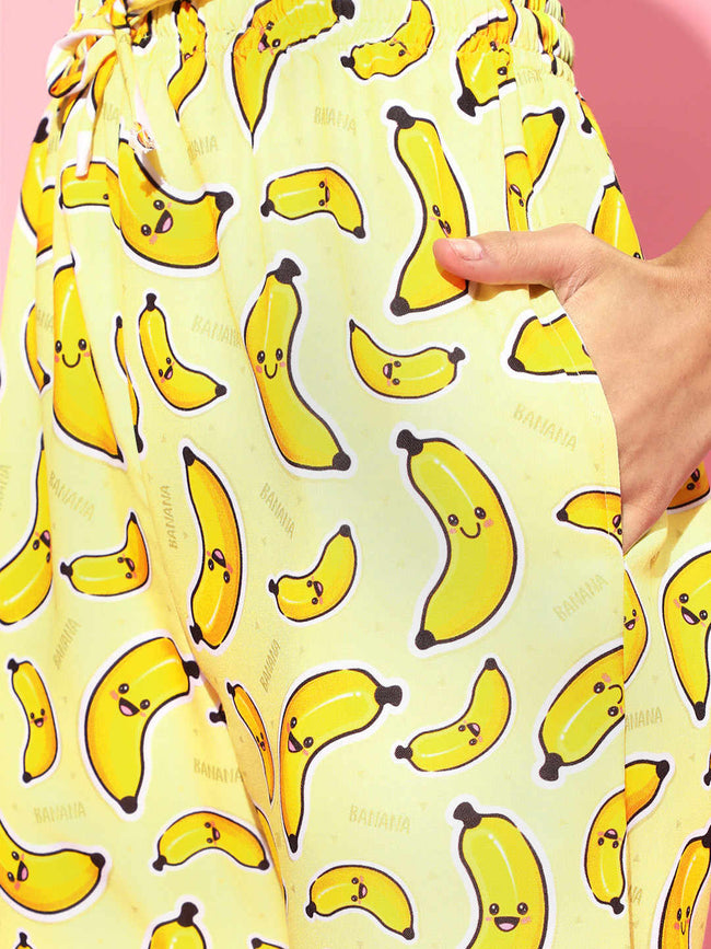 Bellofox Bananas Night Suit Lounge Wear